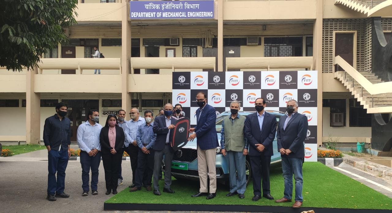 MG Motor India extends its relationship with IIT Delhi