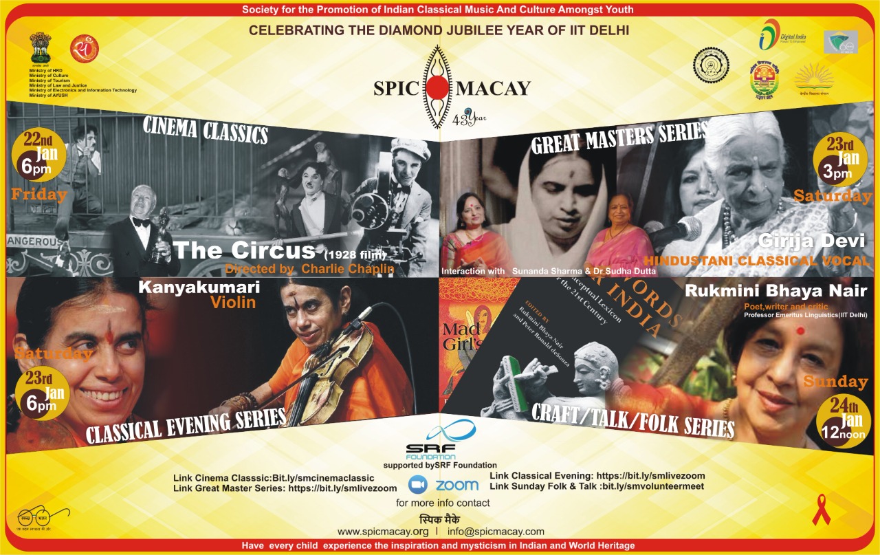 SPIC MACAY Celebrating the Diamond Jubilee Year of IIT Delhi