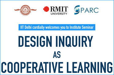 INSTITUTE SEMINAR: DESIGN ENQUIRY AS COOPERATIVE LEARNING