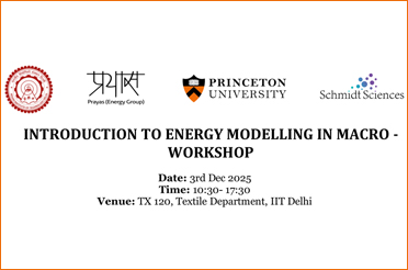 INTRODUCTION TO ENERGY MODELLING IN MACRO - WORKSHOP