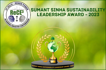 Apply for Sumant Sinha Sustainability Leadership Award 2023