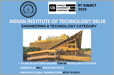 QS World University Rankings by Subject 2025: IIT Delhi Features Among Top 30 World Institutions in Engineering & Technology Category