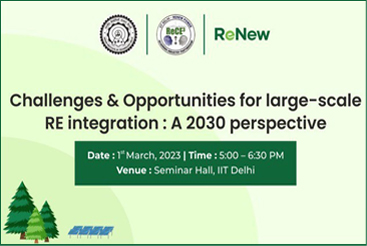 ReNew CoE organised event on 1st March 2023 , 5 - 6:30 pm