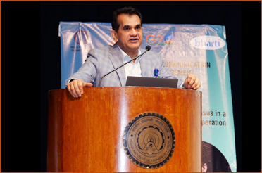 IIT Delhi Celebrates World Telecommunication Day; India’s G20 Sherpa, Mr. Amitabh Kant, Delivers Annual Bharti Lecture