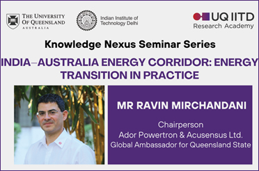 UQ IITD - Knowledge Nexus Seminar Series