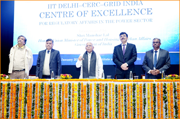 Centre of Excellence for Regulatory Affairs in the Power Sector Launched at IIT Delhi
