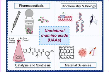 A New Visible-Light Driven Chemical Strategy to Prepare Unnatural Amino Acids Developed