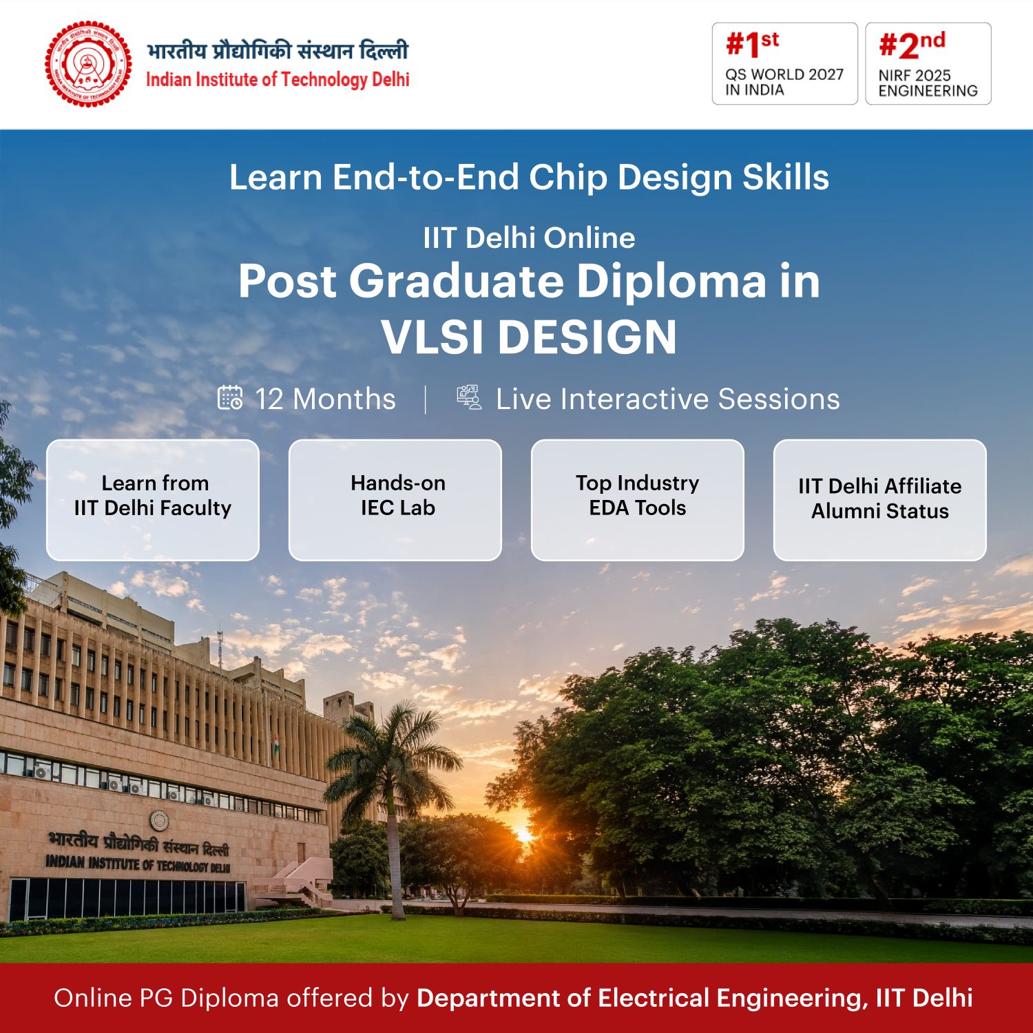 Online Post Graduate Diploma in VLSI Design