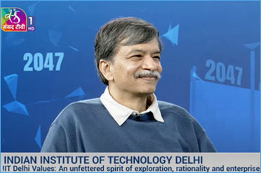 Watch: Sansad TV's Interview with the Director of IIT Delhi