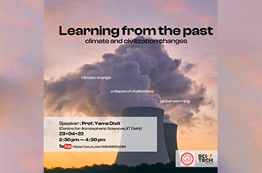 Did Climate Change Cause Ancient Civilizations to Collapse? 08thIIT Delhi SciTech Spins Lecture to Explain