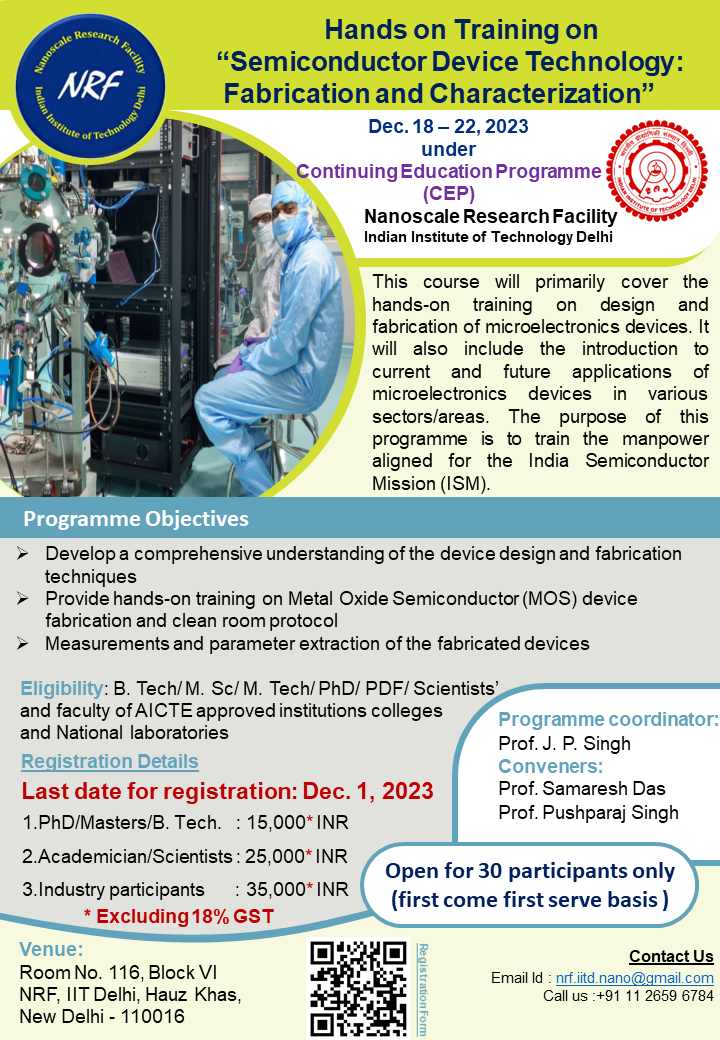 Advanced Programme in EV Technology - CEP, IIT Delhi