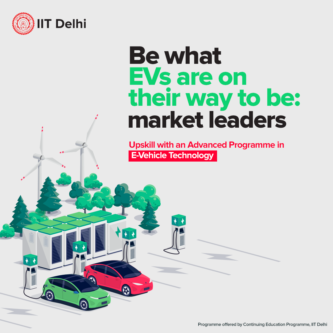 IIT Delhi Launches a New PG Programme M. Tech. in Electric Mobility : IIT  Delhi