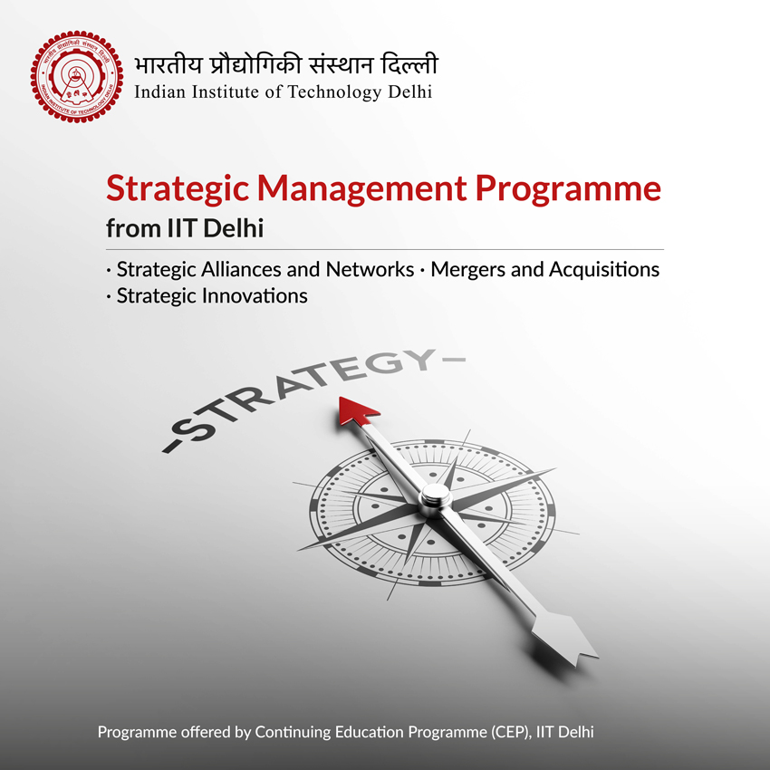 Executive Programs in Strategic Innovation, Digital Marketing & Business  Analytics (IIT-D)